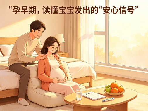 孕早期，读懂宝宝发出的“安心信号”