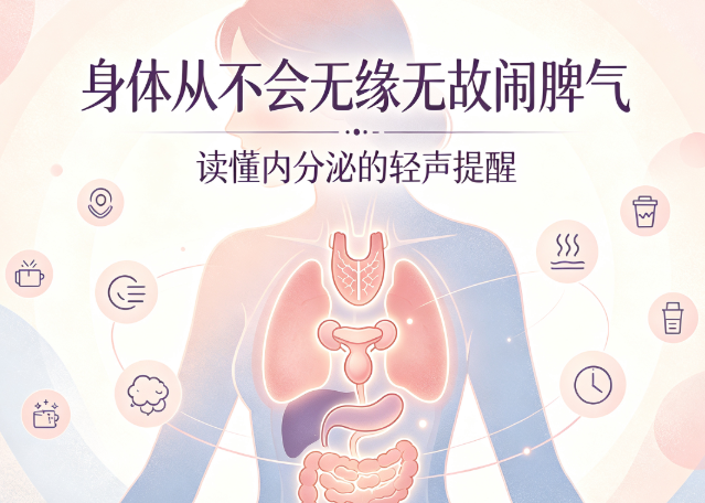 身体从不会无缘无故“闹脾气”：读懂内分泌的轻声提醒