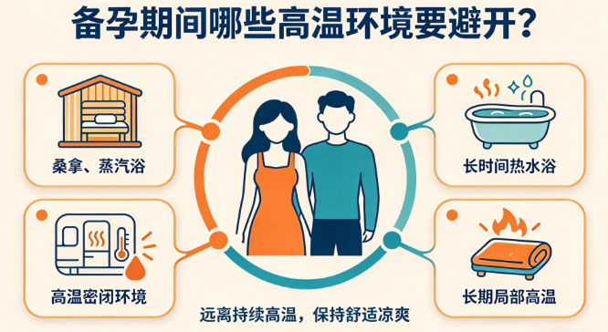 备孕期间哪些高温环境要避开？一篇讲清
